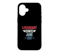 Custodia per iPhone 16 Legendary Since June 1997