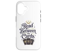 Custodia per iPhone 16 Leggi tra le carte Tarocchi Strega celeste