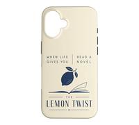 Custodia per iPhone 16 Leggi un romanzo The Lemon Twist Book Lover Reader