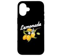 Custodia per iPhone 16 Lemonade Cute Lemon Fruit Fresh and Juicy Capri Lemons