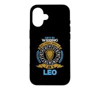 Custodia per iPhone 16 Leo Zodiac Astrology Horoscope July August Birthday