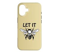 Custodia per iPhone 16 Let it Bee Sign,Be Kind Queen Bee Lovers Bee Kind Bee Design