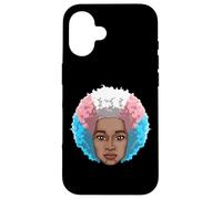 Custodia per iPhone 16 Lgbtq Afroamericano Transgender Afro Rainbow Power