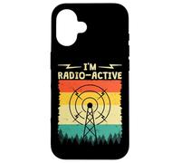 Custodia per iPhone 16 Licensed Ham Radio Operator | Continuous Wave Amateur Radio