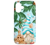 Custodia per iPhone 16 Life Is Better At The Beach For Summer Lover Funny Gnome