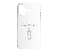 Custodia per iPhone 16 Light The Way Funny Candle Maker Chandler Soy Gift