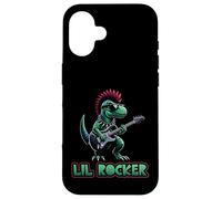Custodia per iPhone 16 Lil Rocker Kids Rock Band Rock and Roll Goth Punk Rock Band