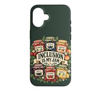 Custodia per iPhone 16 L'inclusione è la mia i diversità per insegnanti di marmellata