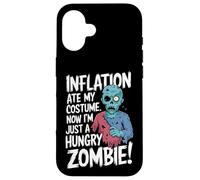Custodia per iPhone 16 L'inflazione ha mangiato il mio costume I'm just A Hungry Zombie