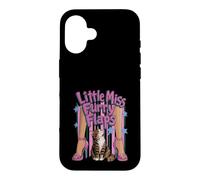 Custodia per iPhone 16 Little Miss Furry Flaps - Gatto e mamma divertente