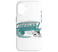 Custodia per iPhone 16 Logo vintage in gomma alla menta verde di Kevin Smith Clerks 3 Chewlie