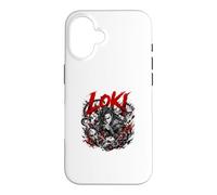Custodia per iPhone 16 Loki Dark Chaos Norreno Dio LOKI Mitologia Potere