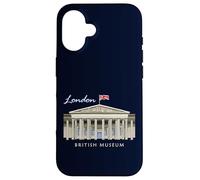 Custodia per iPhone 16 Londra, British Museum, Disegno a mano, Inghilterra