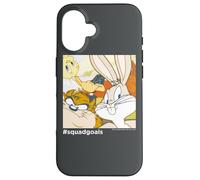 Custodia per iPhone 16 Looney Tunes Squad Goals