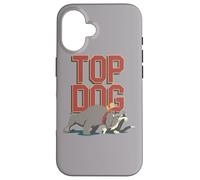 Custodia per iPhone 16 Looney Tunes Sylvester Top Dog