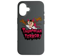 Custodia per iPhone 16 Looney Tunes Taz Terror