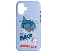 Custodia per iPhone 16 Looney Tunes Tweety and Sylvester Nice Pussy Cat