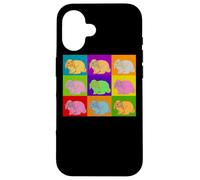 Custodia per iPhone 16 Lop Rabbit Popart Holland - Coniglietti francesi in stile retrò