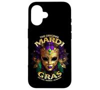 Custodia per iPhone 16 L'originale Mobile Alabama Mardi Gras