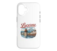 Custodia per iPhone 16 Lucerna Svizzera Souvenir Lucerna