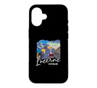 Custodia per iPhone 16 Lucerna Svizzera Souvenir Lucerna