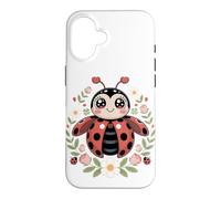 Custodia per iPhone 16 Lucky Little Ladybug Bug Insect Garden Cute