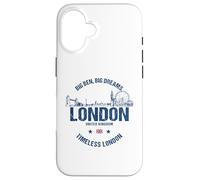Custodia per iPhone 16 Luoghi d'interesse di Londra Viaggio nel Regno Unito