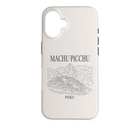 Custodia per iPhone 16 Machu Picchu Peru Peruvian Travel Souvenir Incas Valley