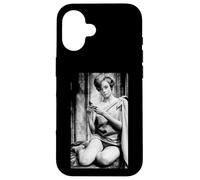 Custodia per iPhone 16 Maggie Smith Downton Abbey Attore spoglia The Willow 1960