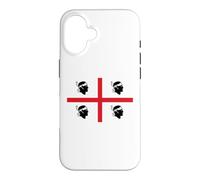 Custodia per iPhone 16 Maglia Bandiera Sardegna - Sardegna "Quattro Mori" - Sardinian Pride