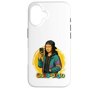 Custodia per iPhone 16 maglia mona lisa style design