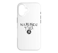 Custodia per iPhone 16 Maglietta Namaste Y'all Om