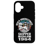 Custodia per iPhone 16 Mai sottovalutare lo Skipper Nato nel 1964 Skippertraining
