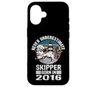Custodia per iPhone 16 Mai sottovalutare lo skipper Nato nel 2016 Skippertraining