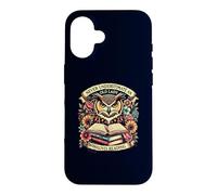 Custodia per iPhone 16 Mai sottovalutare una vecchia signora che ama leggere il gufo saggio
