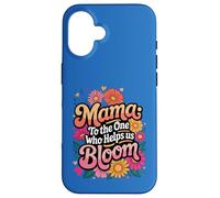 Custodia per iPhone 16 Mama To The One Who Help Us Bloom Festa della mamma floreale