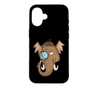 Custodia per iPhone 16 Mammut Detective con lente d'ingrandimento