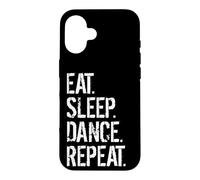Custodia per iPhone 16 Mangia, dormi, balla, ripeti