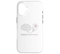 Custodia per iPhone 16 Manifestazione Psicologia Subconscio Gedanken Realität