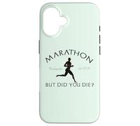 Custodia per iPhone 16 MARATONA MA SEI MORTO? Pheidippides 490 BC Running Meme