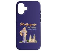 Custodia per iPhone 16 Medjugorje 45° Anniversario 1981-2026