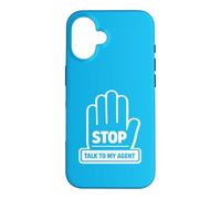 Custodia per iPhone 16 Meme umoristico STOP Talk To My Agent AI Software Engineers