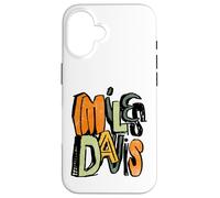 Custodia per iPhone 16 Merchandising ufficiale Miles Davis Jazz Icon - Testo illustrato