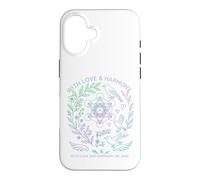 Custodia per iPhone 16 Metatron Cube con amore e armonia