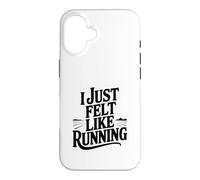 Custodia per iPhone 16 Mi sentivo come correre