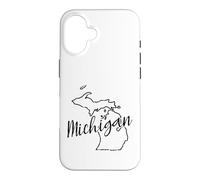Custodia per iPhone 16 Michigan Grandi Laghi Grandi Sogni