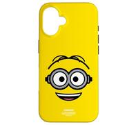 Custodia per iPhone 16 Minions Dave Big Face Costume Graphic