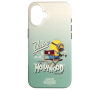 Custodia per iPhone 16 Minions & Monsters Hollywood Royalty