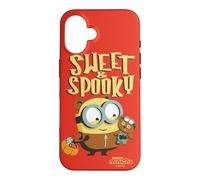 Custodia per iPhone 16 Minions Sweet And Spooky