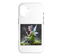 Custodia per iPhone 16 Minx fata dito medio cottage core scifi magia incantesimo male